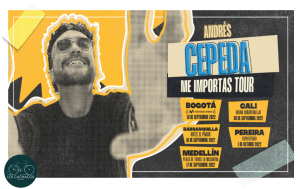 Andrés Cepeda llega con su gira "Me Importas Tour"